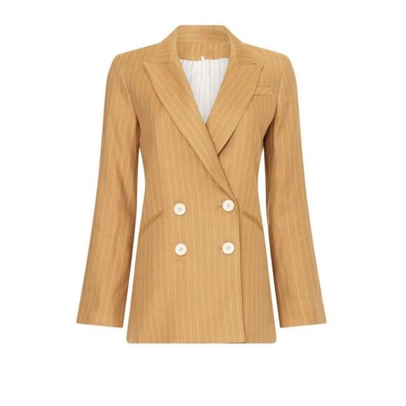 B39 Veronica Beard Parineti Dickey Blazer 0 Preppy Office Academia First Lady - Picture 4 of 13